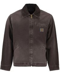 Carhartt - Og Detroit Corduroy-Collar Jacket - Lyst