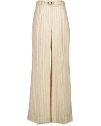 Zimmermann - Pantalones A Rayas Diplomáticas Con Cinturón - Lyst