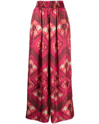 Ulla Johnson - Trousers > wide trousers - Lyst