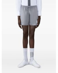 Thom Browne - Drawstring-Wait Shorts - Lyst