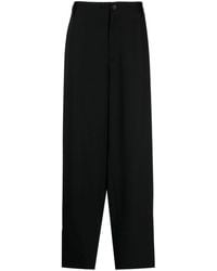 Yohji Yamamoto - Pantalon ample en laine - Lyst