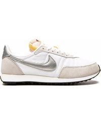 Nike - Waffle Trainer 2 "white/metallic Silver" Sneakers - Lyst