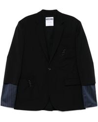 Moschino - Single-Breasted Blazer - Lyst