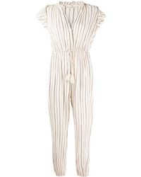 Ulla Johnson - Striped Jumpsuit - Lyst