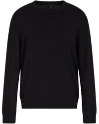 ARMANI EXCHANGE - Fine-Knit Jumper - Lyst