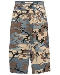 PDF - Camouflage-Pattern Jeans - Lyst