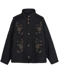 Antik Batik - Aristide Floral-Embroidered Jacket - Lyst