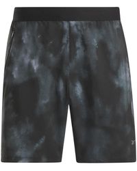 Reebok - Logo-print Running Shorts - Lyst