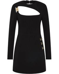 Rebecca Vallance - Mini-Jurk Met Uitgesneden Details En Gesp - Lyst
