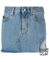 Gcds - Minigonna in denim - Lyst