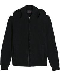 Simone Rocha - Cardigan Zippé À Détails De Découpes - Lyst