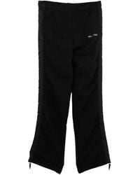 Toga - Satin-Panel Track Pants - Lyst