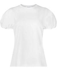 Nina Ricci - Puff-Sleeve Cotton T-Shirt - Lyst
