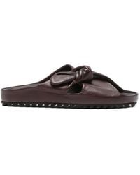Officine Creative - Pelagie Knotted Leather Mules - Lyst