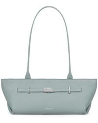 DeMellier - New York Grained Leather Shoulder Bag - Lyst