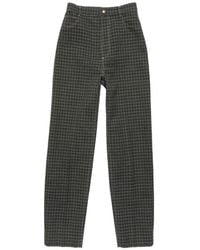 Acne Studios - Woven Wool-Blend Trousers - Lyst