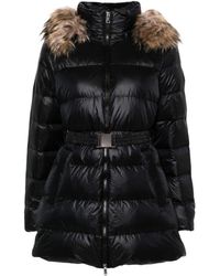 Polo Ralph Lauren - Hooded Belted Padded Coat - Lyst
