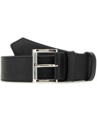 Prada - Calfskin Belt Accessories - Lyst