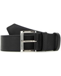 Prada - Calfskin Belt Accessories - Lyst