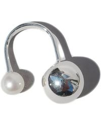 Saskia Diez - Ring Met Parel - Lyst