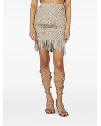 Isa Boulder - Mini-Rok Met Franje - Lyst