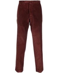 Dell'Oglio - Pantaloni Dritti A Coste - Lyst