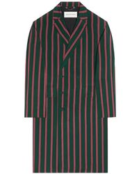 Dries Van Noten - Striped Coat - Lyst