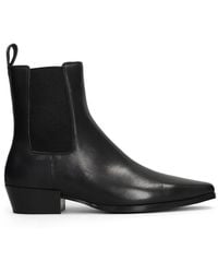 strategia shoes - Pointed-Toe Ankle Boots - Lyst