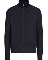 ZEGNA - Zip-Up Cardigan - Lyst