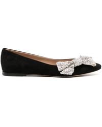 Chloé - Thea Suede Ballerina Shoes - Lyst