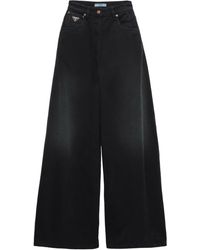 Prada - Wide-Leg Jeans - Lyst