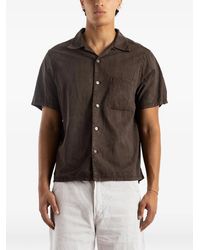 TAIGA TAKAHASHI - Lot.113 Open-Collar Shirt - Lyst