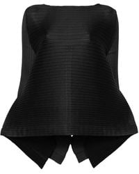 Issey Miyake - プリーツ トップ - Lyst