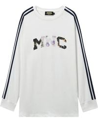 Mini Cream - Long-Sleeve Stripe T-Shirt - Lyst