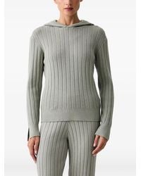 Chantelle - Ribbed-Knit Hoodie - Lyst