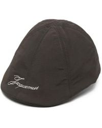 Jacquemus - Le Beret Baluchon Logo-Embroidered Cap - Lyst