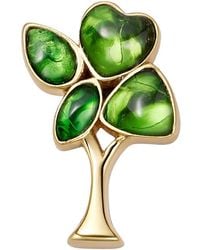 Loquet London - 18K Heritage Tree Tsavorite Charm - Lyst