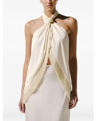 Baobab - Austin Fringe-Detail Halterneck Top - Lyst