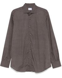 Mazzarelli - Hemd Mit Blumen-Print - Lyst