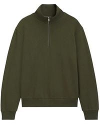 HUGO - Pull Côtelé À Col Zippé - Lyst