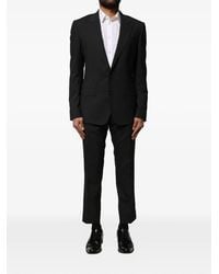 Dolce & Gabbana - Costume Boutonné À Revers Crantés - Lyst