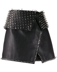 Balmain Rock mit Nietendetail - Schwarz