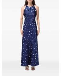 MC2 Saint Barth - Polka-Dot Silk Dress - Lyst