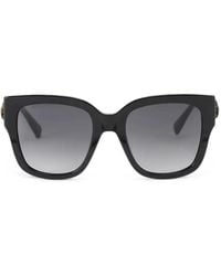 Kurt Geiger - Eckige Sonnenbrille Mit Adler-Schild - Lyst