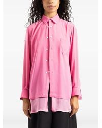 Comme des Garçons - Layered-Design Chest-Pocket Shirt - Lyst