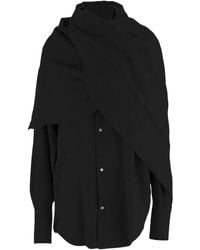 DARKPARK - Layered Wool Shirt - Lyst