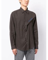Y. Project - Long-Sleeve Button-Fastening Shirt - Lyst