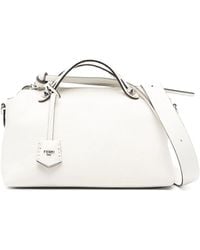 Fendi - Ivory Leather Medium By The Way Handbag - Lyst