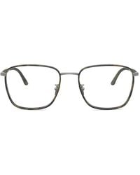 Giorgio Armani - Square-Frame Glasses - Lyst