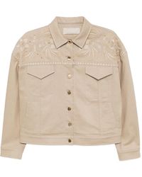 Elie Saab - Veste À Broderies - Lyst